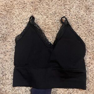 No Boundaries Black Lace Bralette